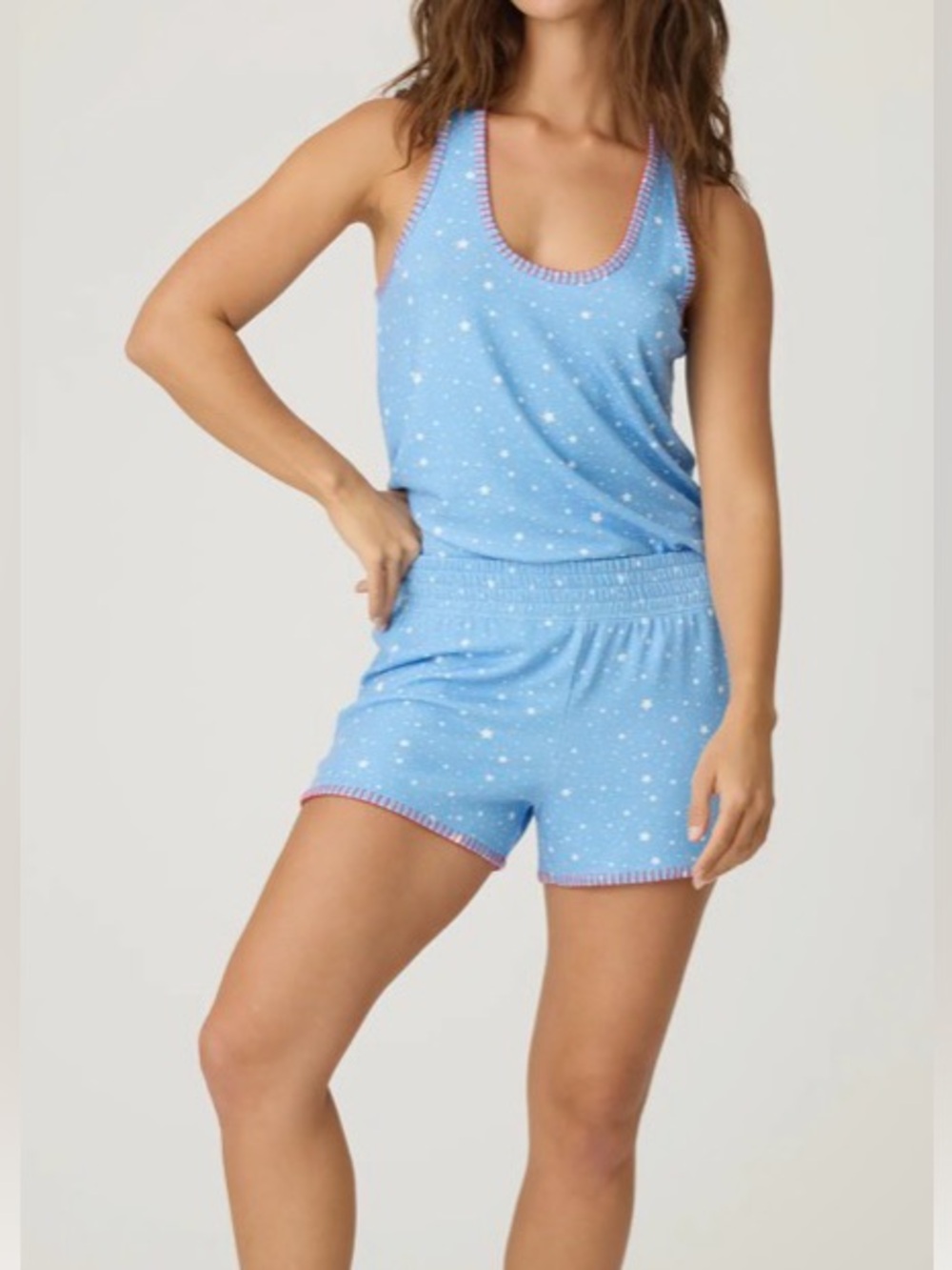 P.J. Salvage American Honey Short Pajamas - Tank & Short Pajama Set - large